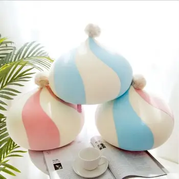 

42cm Round creamr pillow Soft Plush Toy Appease Plush food Pillow Toys Stuffed Plush Toys Girls Gifts
