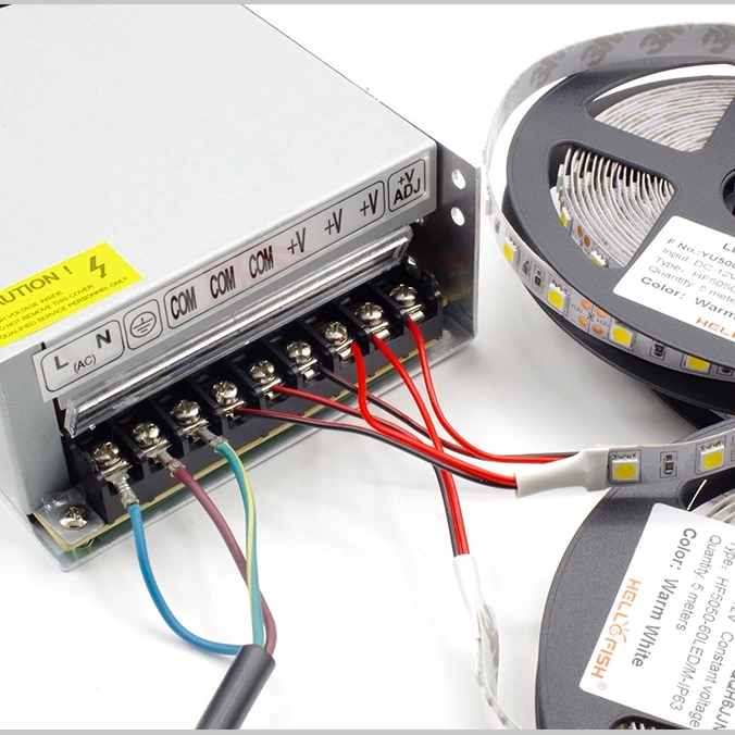 SZYOUMY 24V 20A светодиодный адаптер питания импульсный источник драйвер 480W IP20