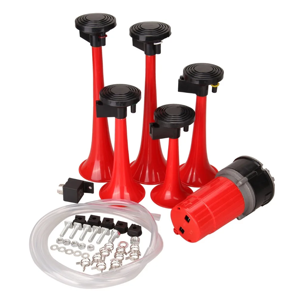 Lufthorn Kit 12V 125db High Output Air Horn Compressor kit For Car