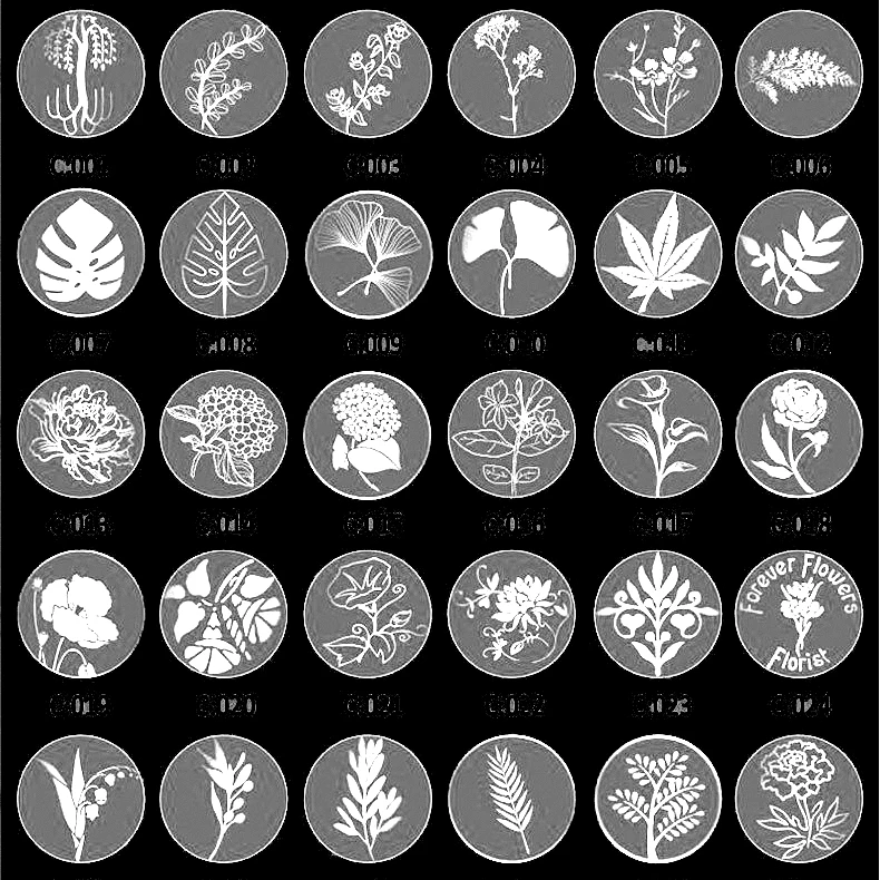

Natural tree Plant wax seal stamp head No handle,Scrapbooking DIY Ancient Seal Retro Stamp,Vintage Gift High Quality
