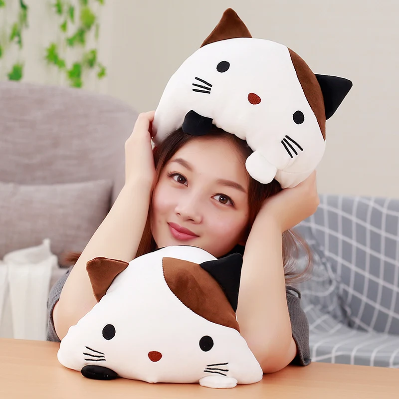 New reative Soft Stuffed Down Cotton Pillow Cartoon Animal Kids Baby Doll Christmas Plush Cat Toys For Children Birthday Gift New reative Soft Stuffed Down Cotton Pillow Cartoon Animal Kids Baby Doll Christmas Plush Cat Toys For Children Birthday Gift
