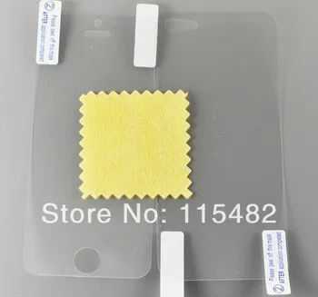 

7500pcs high definition Front+Back+Cloth Clear Fullbody Rear screen guard Film Protector for iphone 5 5S 5G