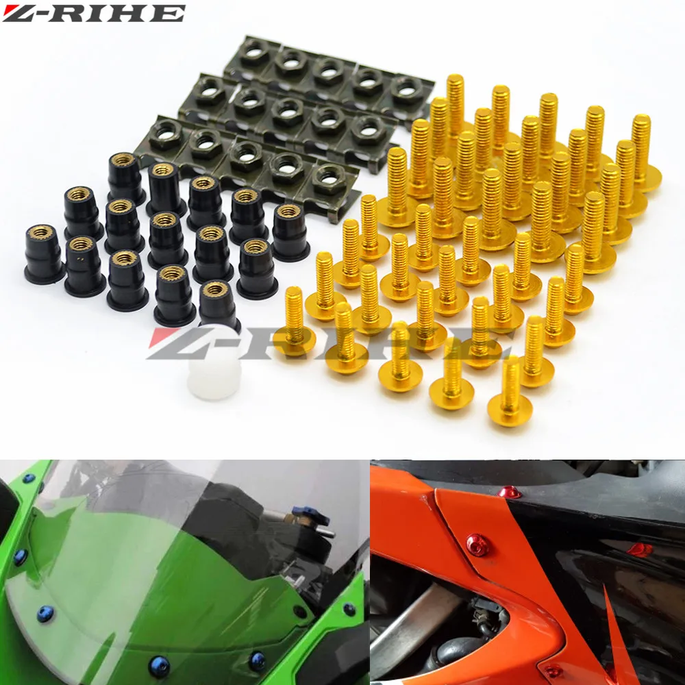 motorcycle accessories custom fairing screw bolt windscreen screw FOR