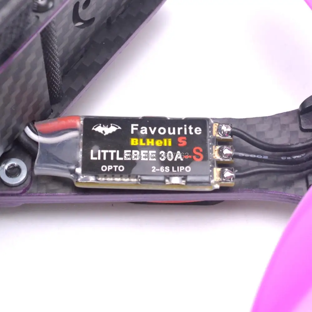 X220 220 мм Рамка квадрокоптера F3 Acro управление полетом Littlebee 30A BLHeli_S ESC 2205 пагода