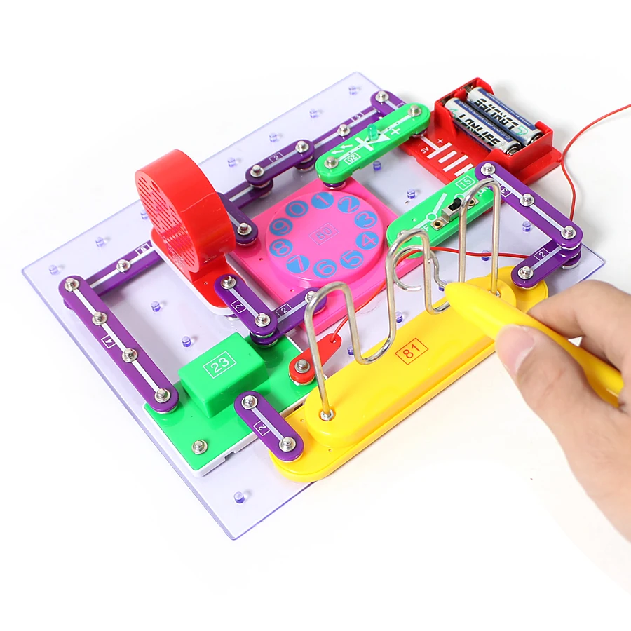 Children Smart Electronic Kit 789 Projects Educational Science Discovery Kit ToyDIY Assemblage Blocks Funny Circuits Toy