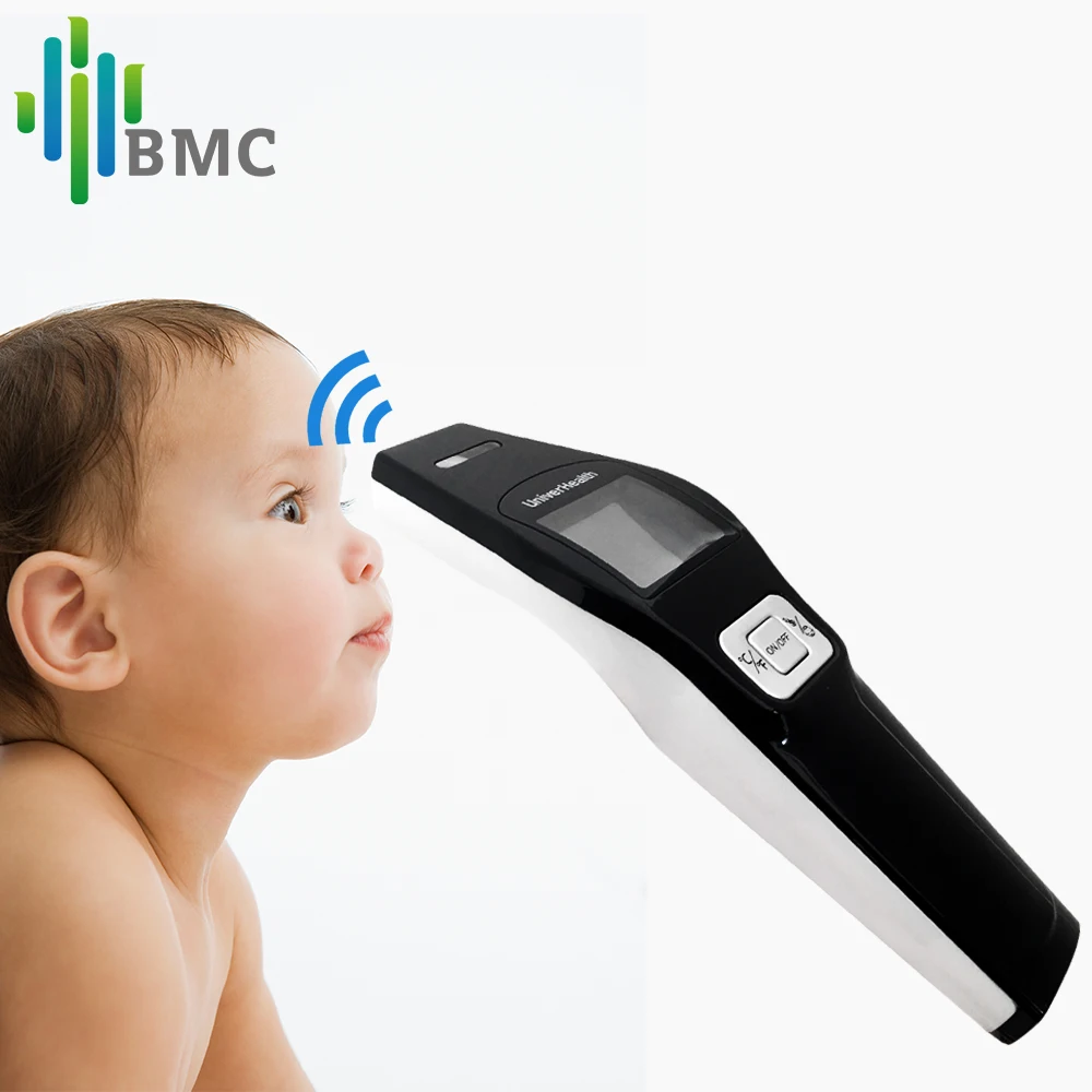 BMC цифровой инфракрасный лоб термометр для детей и взрослых Профессиональный ЖК-дисплей для измерения температуры тела термометр цифровой