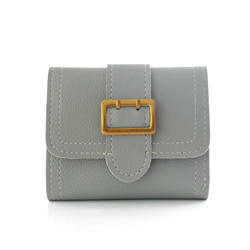 

Women Hasp Wallets Short Wallet For Credit Cards Small Leather Purses Clutch Card Holder Harajuku Mini Female Portfel Billetera
