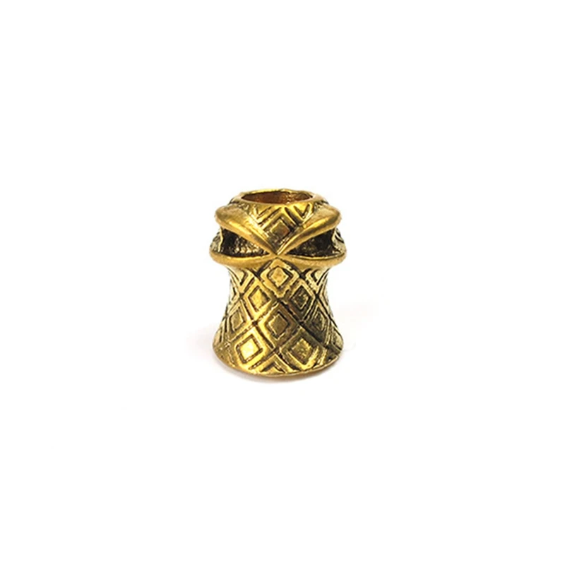 5 قطعة سحر الجمجمة Paracord اكسسوارات بقاء قلادة DIY مشبك سوار Paracord سكين Lanyar Paracord الخرز