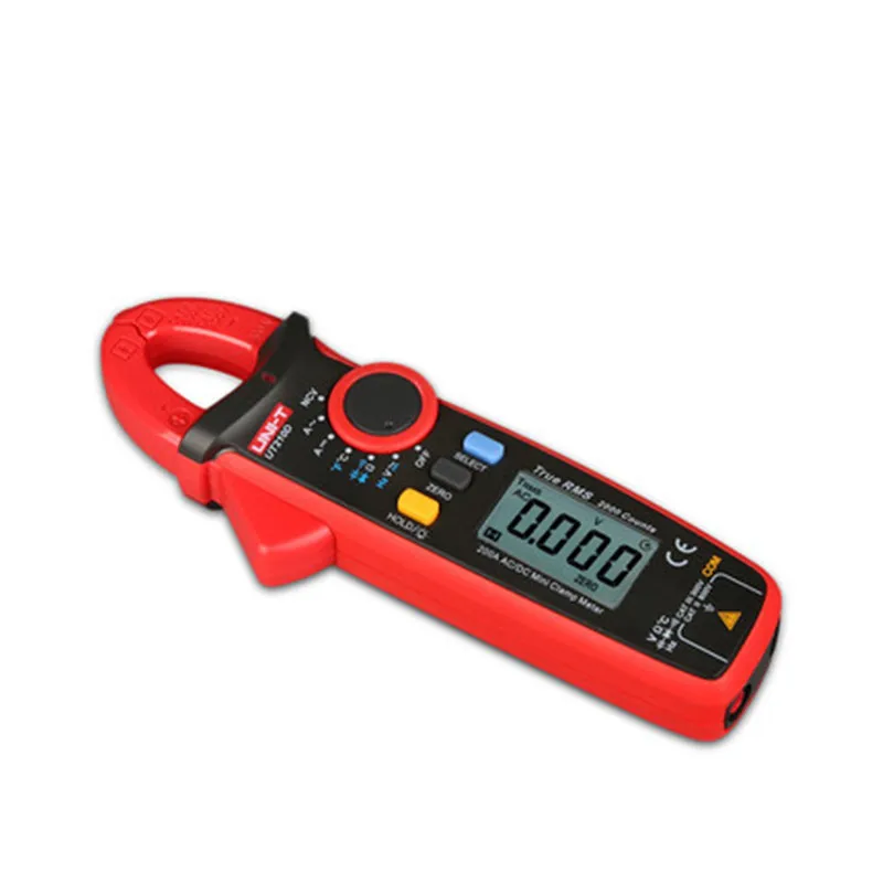 

UNI-T UT210D Digital Multimeter Clamp Capacitance Current Voltage Resistance Meter Tester Temperature Auto Range Voltmeter