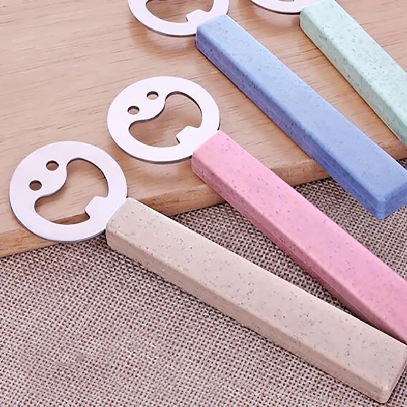 New Creative Stainless Steel Can Opener Smiley Beer Drink Bottle Of Wine Opener Bottle Opener Bottle Open Tool