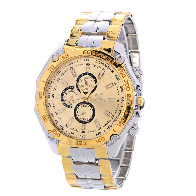 

Women Roman Numerals Quartz Gold Stainless Steel Wrist Band Men's Watch Luxury Casual Quartz Watches Women 100pcs/lot