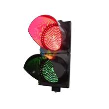 Wideway 200 мм PC корпус красный зеленый 2 направления автомобильный сигнальный светильник