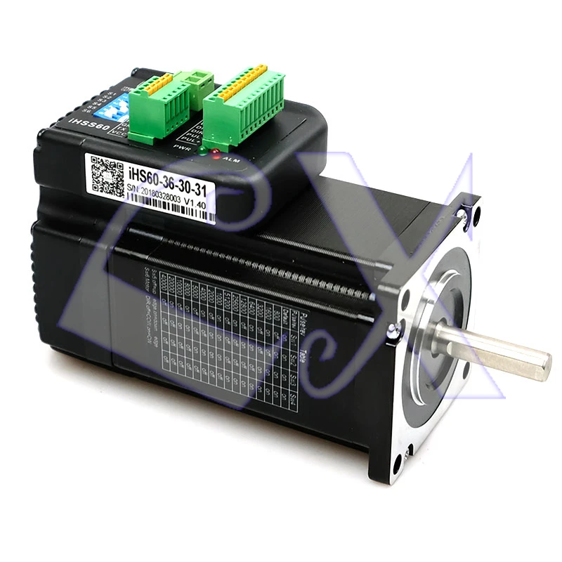 JMC IHS60 36 30 31 57 NEMA24 интегрированный цифровой шаговый двигатель с открытым контуром
