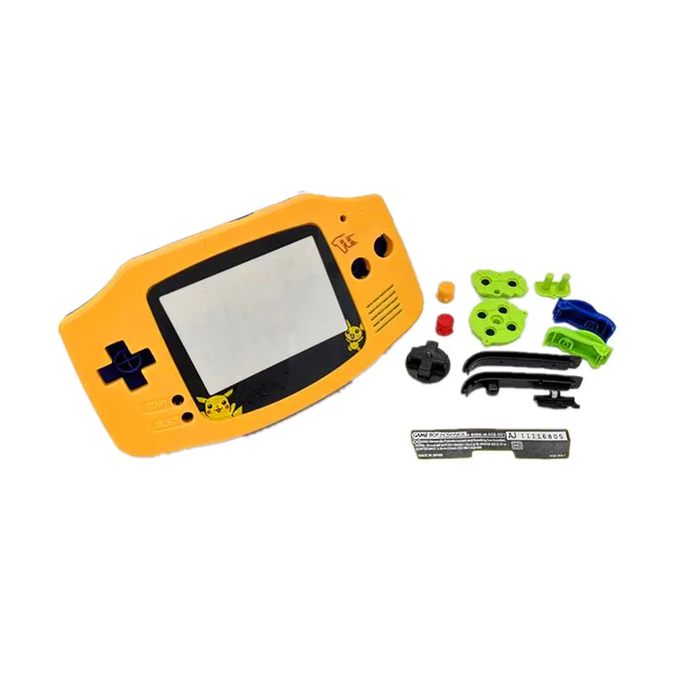 Жесткий чехол для Nintendo GBA консоли Gameboy Advance сменный комплект|Чехлы| |
