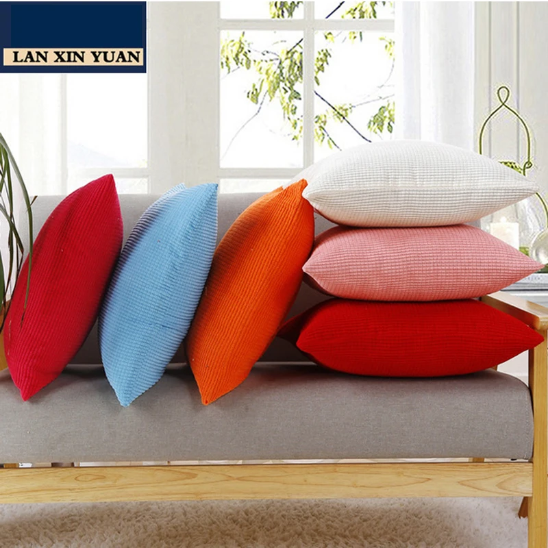 

2019 Cushion Cover 45*45cm Decorative Pillows Pillow Cover Home Decor Velvet Pillowcase For Living Room House Sofa Decoration