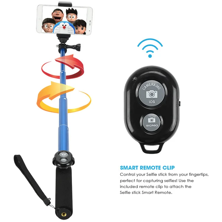 2015 new style products yunteng 188 camera tripod with clip holder