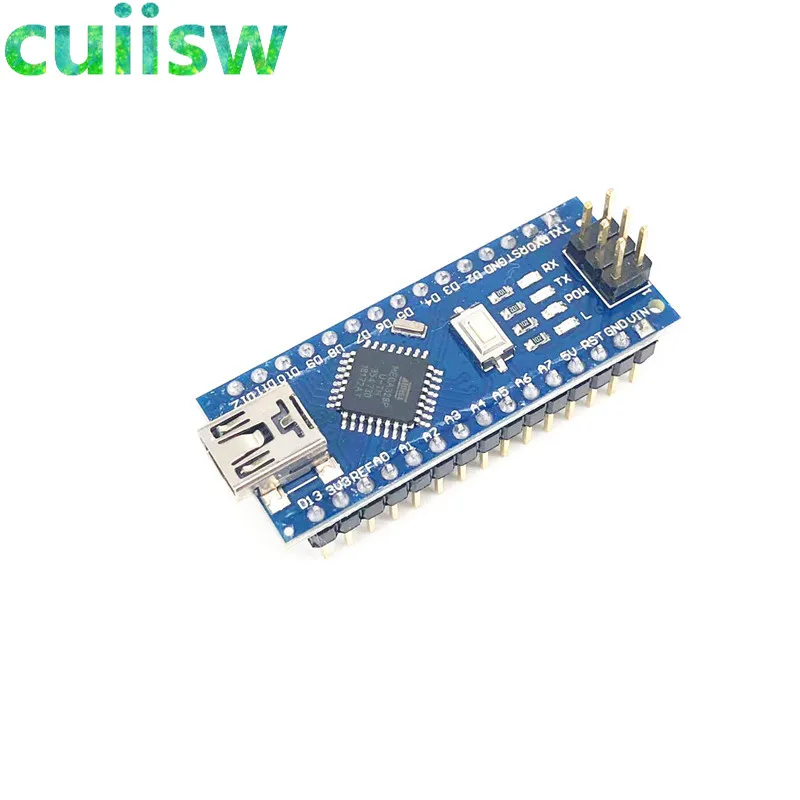 Nano 3,0 контроллер совместим с arduino nano CH340 USB драйвер с кабелем NANO V3.0 ATMEGA328P