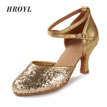 Новое поступление; туфли для латиноамериканских танцев; женские современные танцевальные туфли; Лидер продаж; туфли на высоком каблуке 7 см; ; Dorppshopping