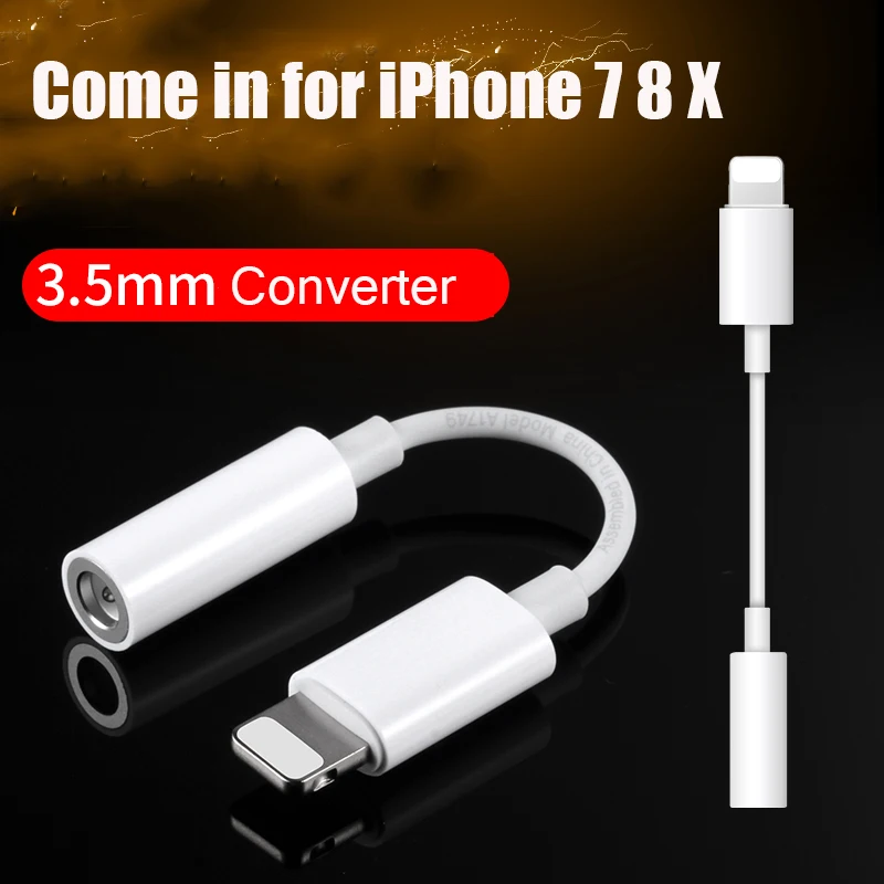 Suntaiho переходник для наушников Apple Lightning аудио 3 5 мм конвертер iPhone 7 plus 8 X разъем