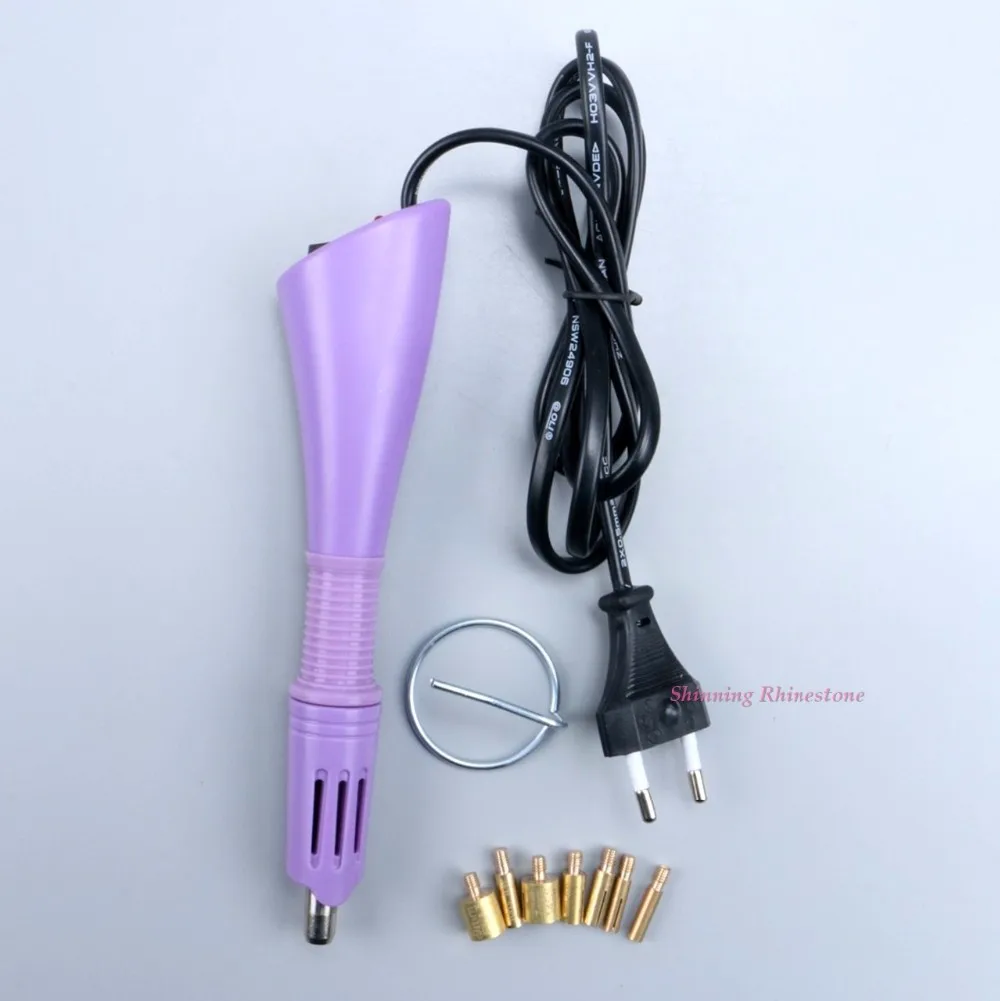 Hot Fix Iron-on Applicator Wand Heat Gun for Rhinestone Crystal Gem To –  Rosebeading Official