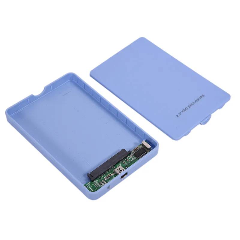

2.5inch Hd Externo Sata To Usb Case External Hard Drive Enclosure Hard Drives Enclosures Sata Usb Hdd Box Usb Sata Plastic yusb