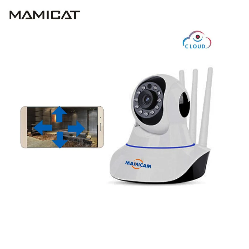  2MP WIFI IP Camera 1080P WiFi Wireless Surveillance Cameras P2P Security CCTV Network PTZ Cam 3 Ant - 32998359462