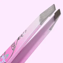 Stainless steel scissors eyebrow pattern super close eyebrow folder eyebrow clip creative boxed Beauty