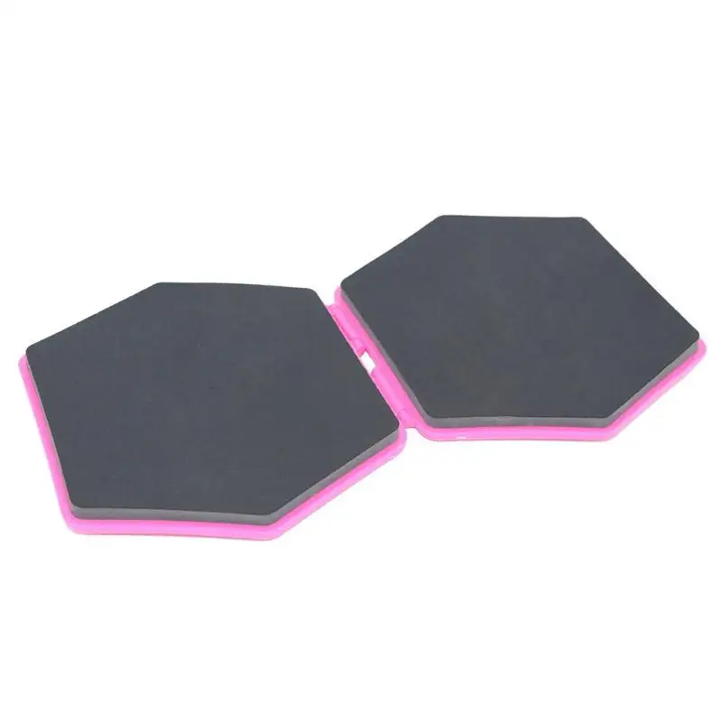 2pcs Hexagon Gliding Discs Exercise Sliding Plates Yoga Abdominal Core Training Slider Gym Fitness Equipment Sports Accessories 2pcs Hexagon Gliding Discs Exercise Sliding Plates Yoga Abdominal Core Training Slider Gym Fitness Equipment Sports Accessories