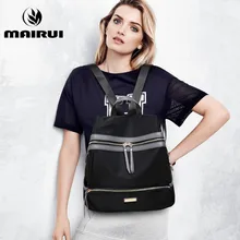 2016 New Women Backpack Waterproof Nylon Ladies Luxury Brand Designer Backpacks Girls Female Casual Travel Bags