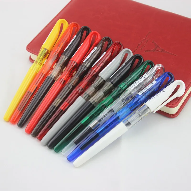 JINHAO, креативная перьевая ручка с лебедем, модная, 0,5 мм, перьевая ручка для бизнеса, прозрачная перьевая ручка для письма, офиса, школы, канцелярские принадлежности
