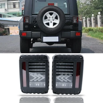 

Turn Signal EU / US LED Tail Lights Reverse Lamps Amber Arrow For Jeep Wrangler JK 2007-2017 tail light For jeep warngler JK