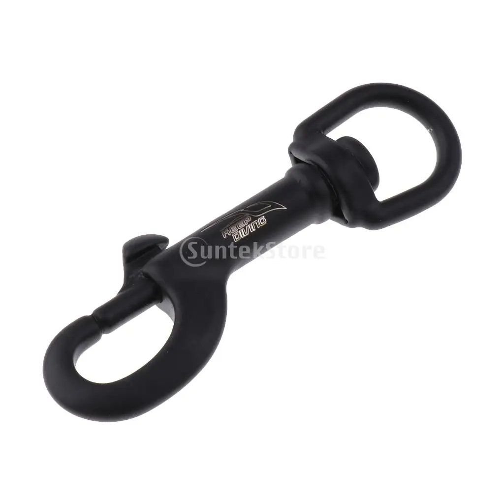 Durable Scuba Diving Dive Swivel Eye Bolt Snap Hook Spring 316 Stainless Steel Clip Buckle 75mm / 90mm Sizes Available