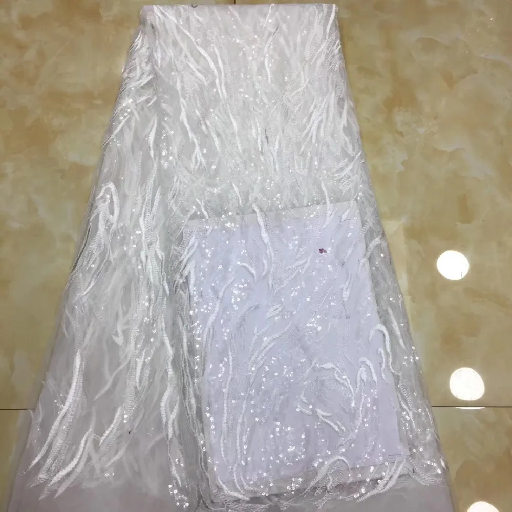 

Hot sale African tulle lace fabric New style French net lace fabric for evening dress high quality embroidery lace