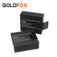 2 x 3.7V 900mAh SJ4000 SJ5000 SJ6000 Battery for SJCAM SJ 4000 5000 Sport Action Camera DV Replacement Rechargeable Batteria