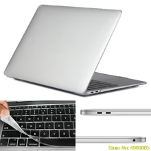 3 в 1 для Apple MacBook Air A1932 чехол с кристаллами+ ТПУ Защитная пленка для клавиатуры+ Пылезащитная заглушка