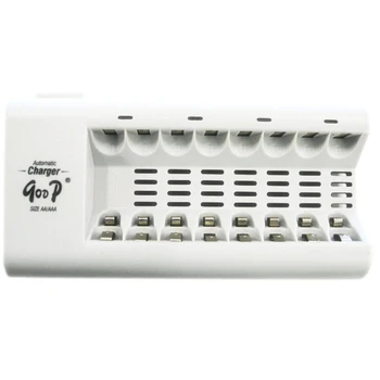 

KingWei 1PCS Lightest 8 Ports AA AAA Battery Charger For NiMH NiCd Battery BTY GODP-906 Charger Universal Smart Charger