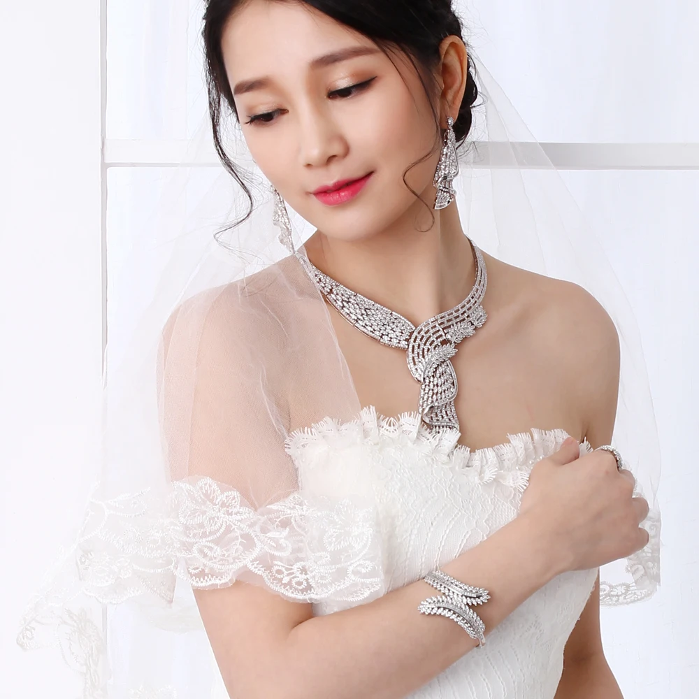 large necklace sets for wedding (4)