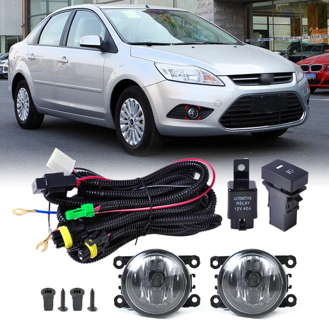 dwcx wiring harness sockets switch 2pcs fog lights lamp 4f9z