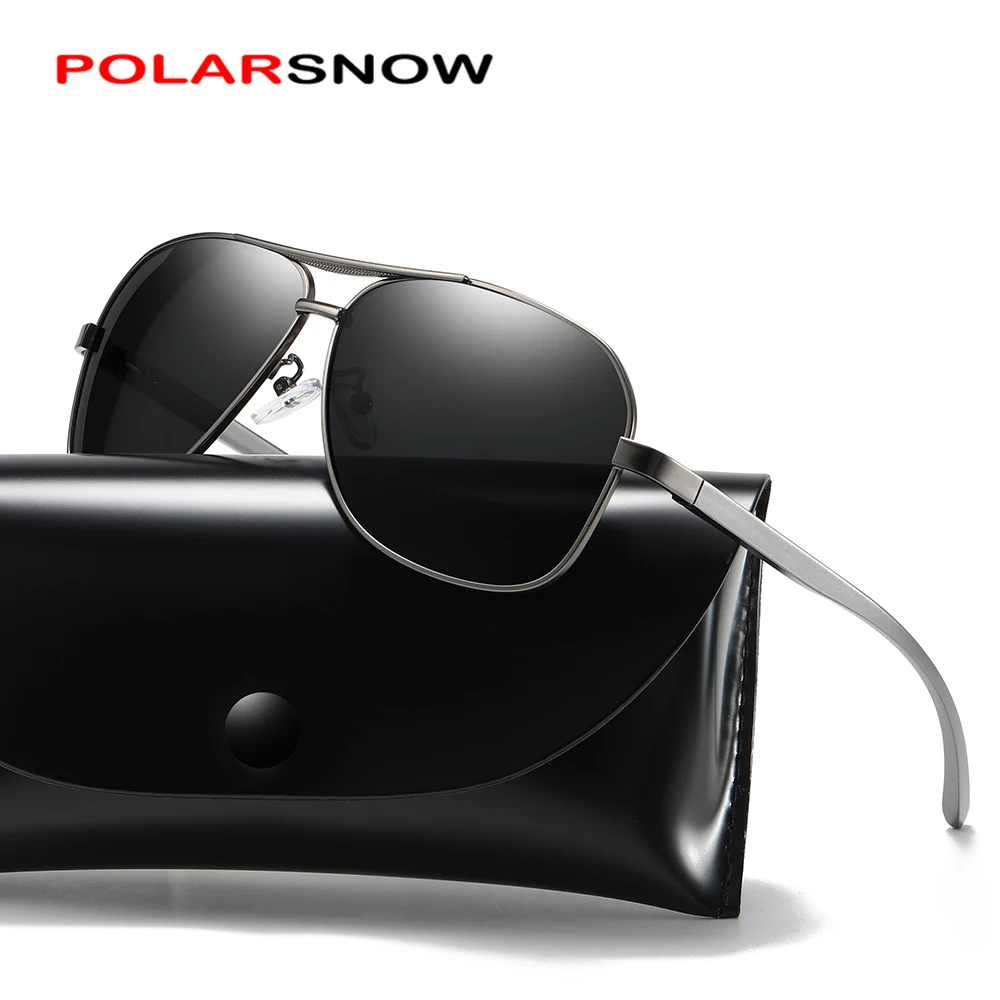 

PALORSNOW Brand Anti-glare Car Drivers Night Vision Goggles Polarized Driving Glasses UV400 Sun Glasses