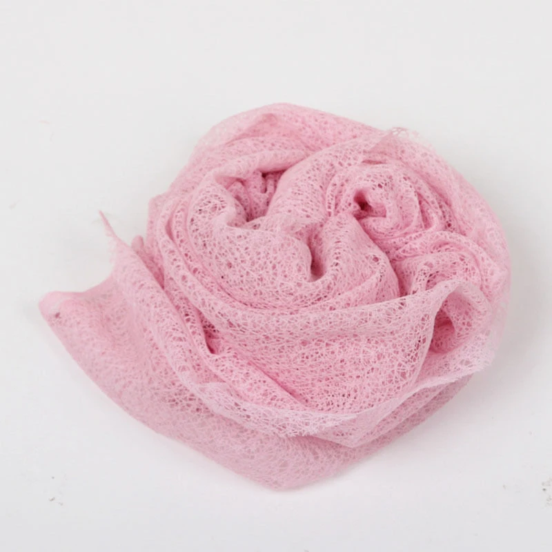 Online 50*160 cm Bayi Menerima Selimut Bayi Fotografi Alat Peraga Peregangan Knit Wrap Berongga Wraps Hammock Foto Membedung Selimut D35
