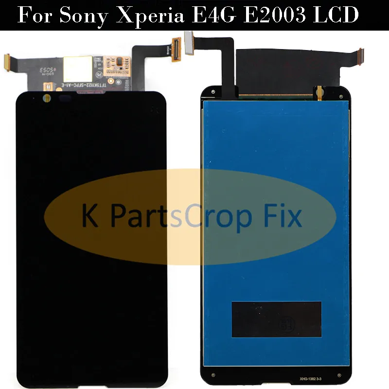 ЖК-дисплей 4 7 ''для SONY Xperia E4G E2003 E2033 E2006 сенсорный экран с рамкой и дигитайзером