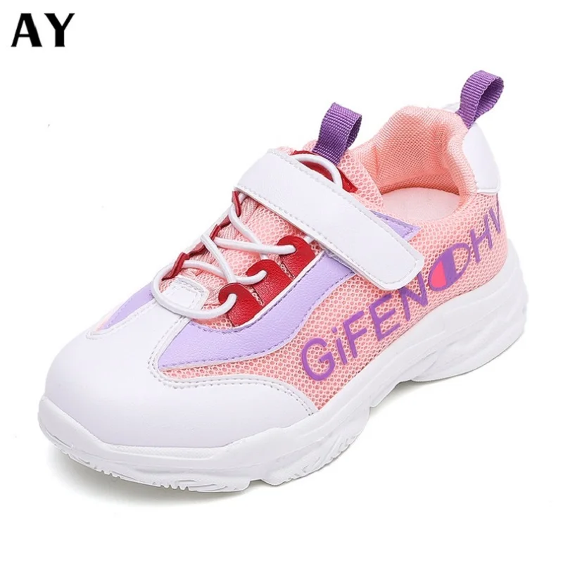 

AY 2019 Spring/Autumn Children Shoes Boys Sports shoes Fashion Brand Casual Kids Sneaker Outdoor Training Breathable Boy Shoes