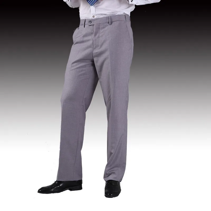 Тонкие брюки мужской формальный деловой Slim Fit Свадебный костюм брюки Diamond синий цвет красного вина черные брюки Размеры 44 плюс Размеры A37