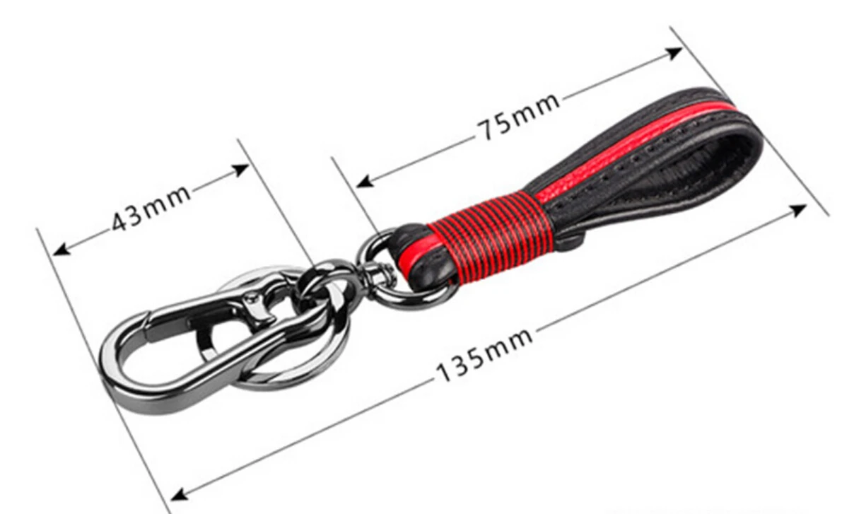 Автомобильный брелок из сплава, автомобильный брелок, брелок для ключей, автомобильный брелок, держатель для Mini Cooper Countryman Cabrio Jcw Clubman r50 r53 r56 - Название цвета: Красный