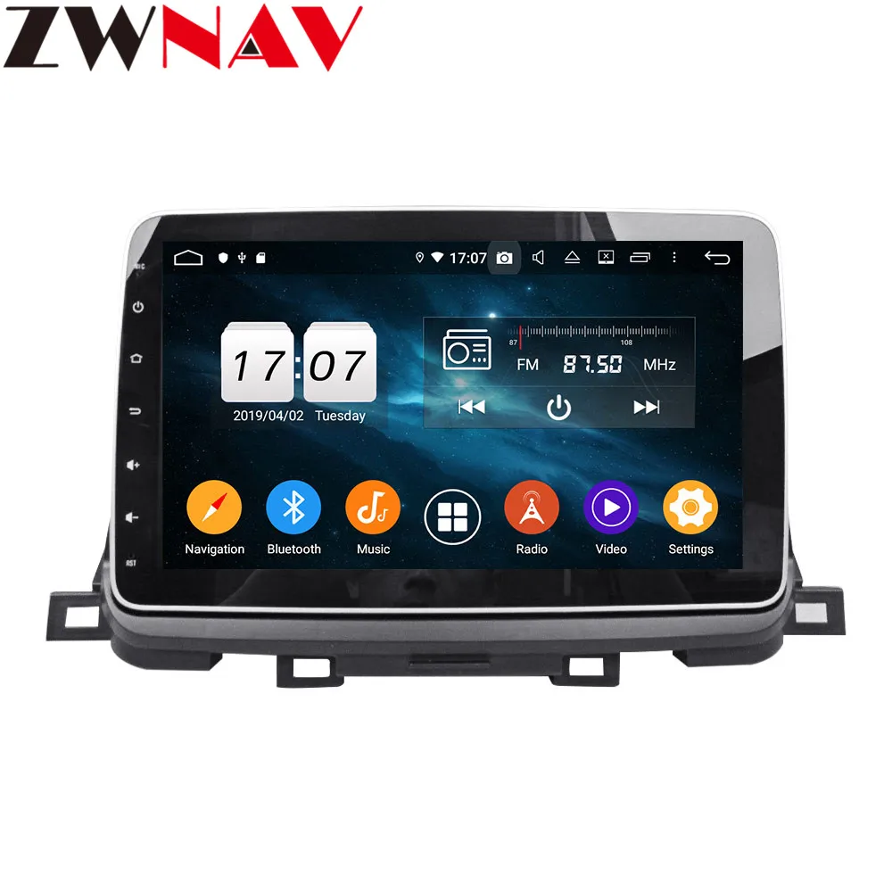 Sale 10.1” Android 9 4+64G DSP Car Player GPS Navigation For KIA sportage 2018 Head Unit Multimedia Player Tape Recorder 2