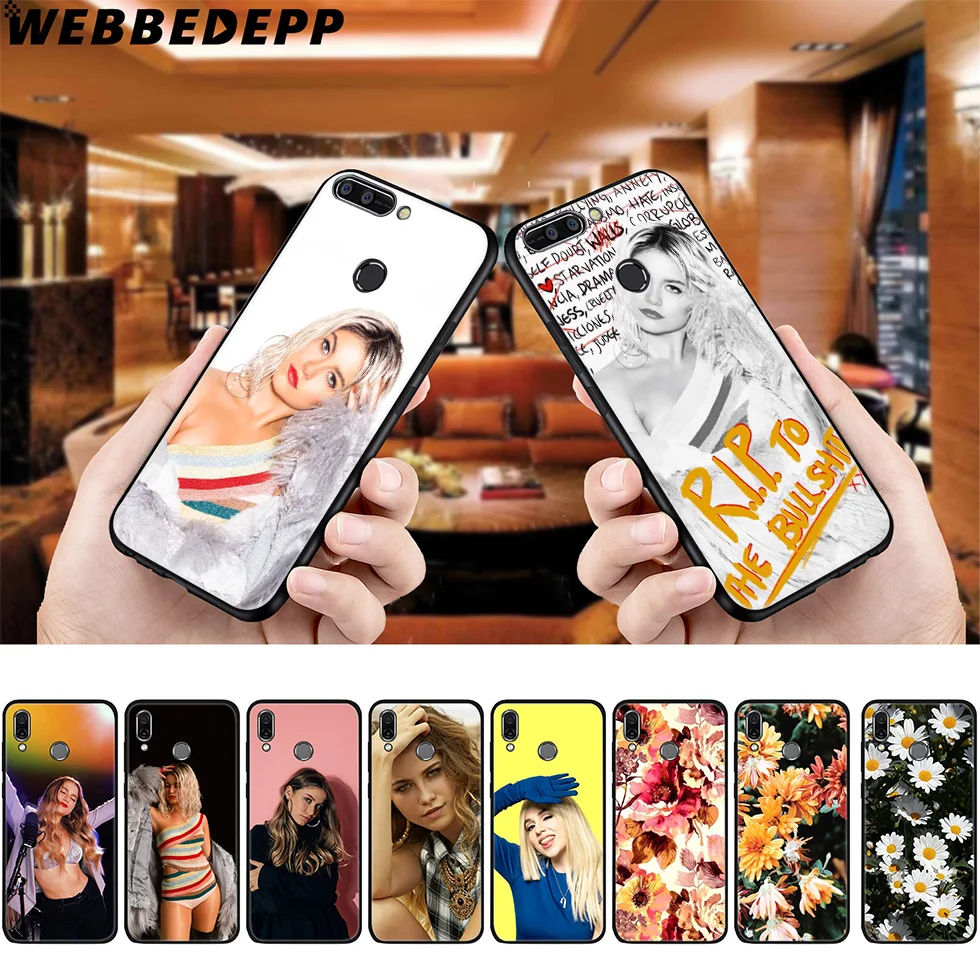 Мягкий чехол WEBBEDEPP Sofia Reyes Singer для Huawei P8 P9 P10 P20 P30 Lite Pro P Smart Z Plus 2019 Y6 Prime 2018 2017 Mini |