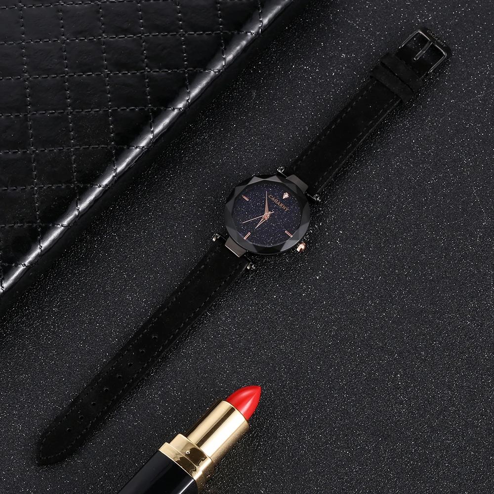 cagarny 2018 Leather Women Watches Ladies Luxury Brand Famous Wrist Watch Fashion Dress Female Clock Relogio Feminino Montre Femme (5)
