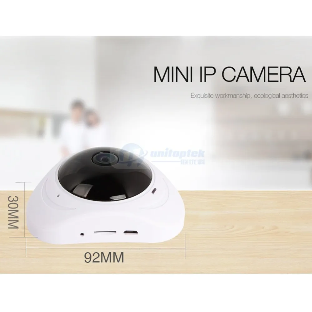 Мини камера видеонаблюдения 3 Мп 360 градусов Wi Fi P2P|camera network|mini cctvwireless hd |