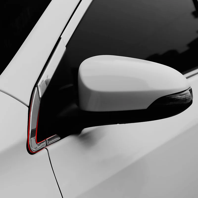 Отделка окон из нержавеющей стали для Toyota corolla 2014 2017 украшение автомобильных