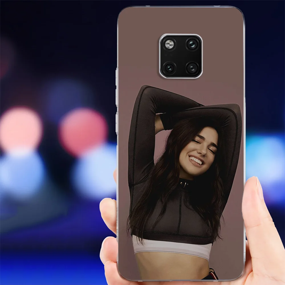 IYICAO Dua Lipa Мягкий силиконовый чехол для телефона Huawei Mate 10 20 Lite Pro Nova 2 2i 3 3i 4 TPU